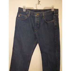 Carhartt Straight Traditional Fit Mens Size 38 X 30‎ Jeans Blue Denim Y2K